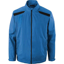 North End Men's Nautical Blue Tempo Lightweight Jacket with Embossed Print
