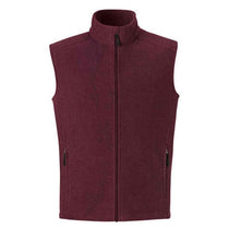 Core 365 Men's Burgundy Journey Fleece Vest
