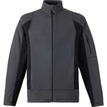 North End Men's Carbon Generate Textured Fleece Jacket