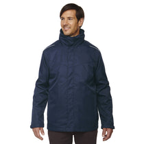 Core 365 Men's Classic Navy Tall Region 3-in-1 Jacket with Fleece Liner