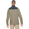 North End Men's Stone Excursion Trail Fabric-Block Fleece Jacket