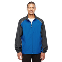 Core 365 Men's True Royal/Carbon Stratus Colorblock Lightweight Jacket