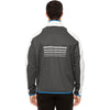 North End Men's Crystal Quartz/Dark Graphite Colorblock Performance Fleece Jacket