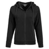 Landway Women's Black Shasta Hooded Microfleece