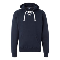 J. America Men's Navy Sport Lace Hooded Sweatshirt