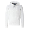 J. America Men's White Sport Lace Hooded Sweatshirt