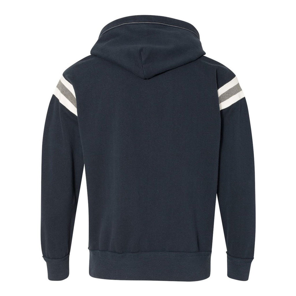 J. America Men's Vintage Navy Vintage Athletic Hooded Sweatshirt