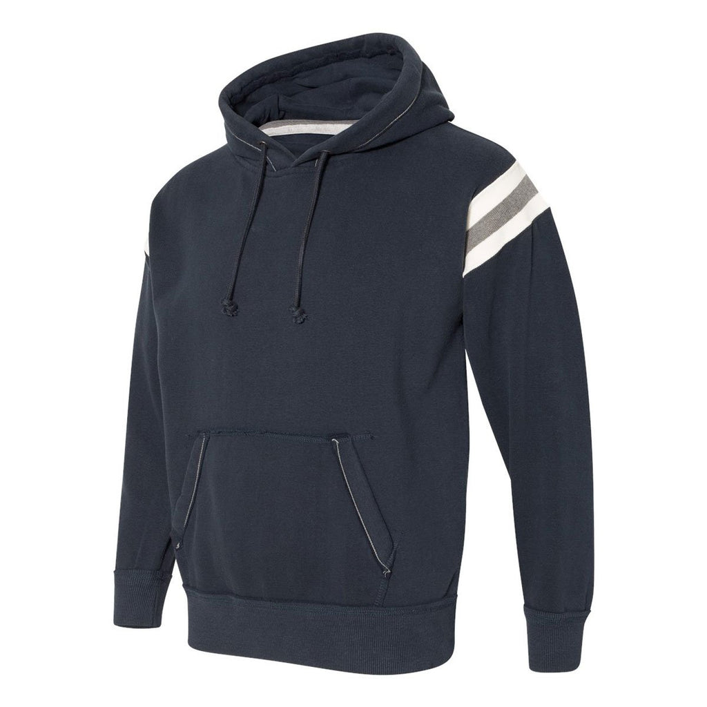 J. America Men's Vintage Navy Vintage Athletic Hooded Sweatshirt