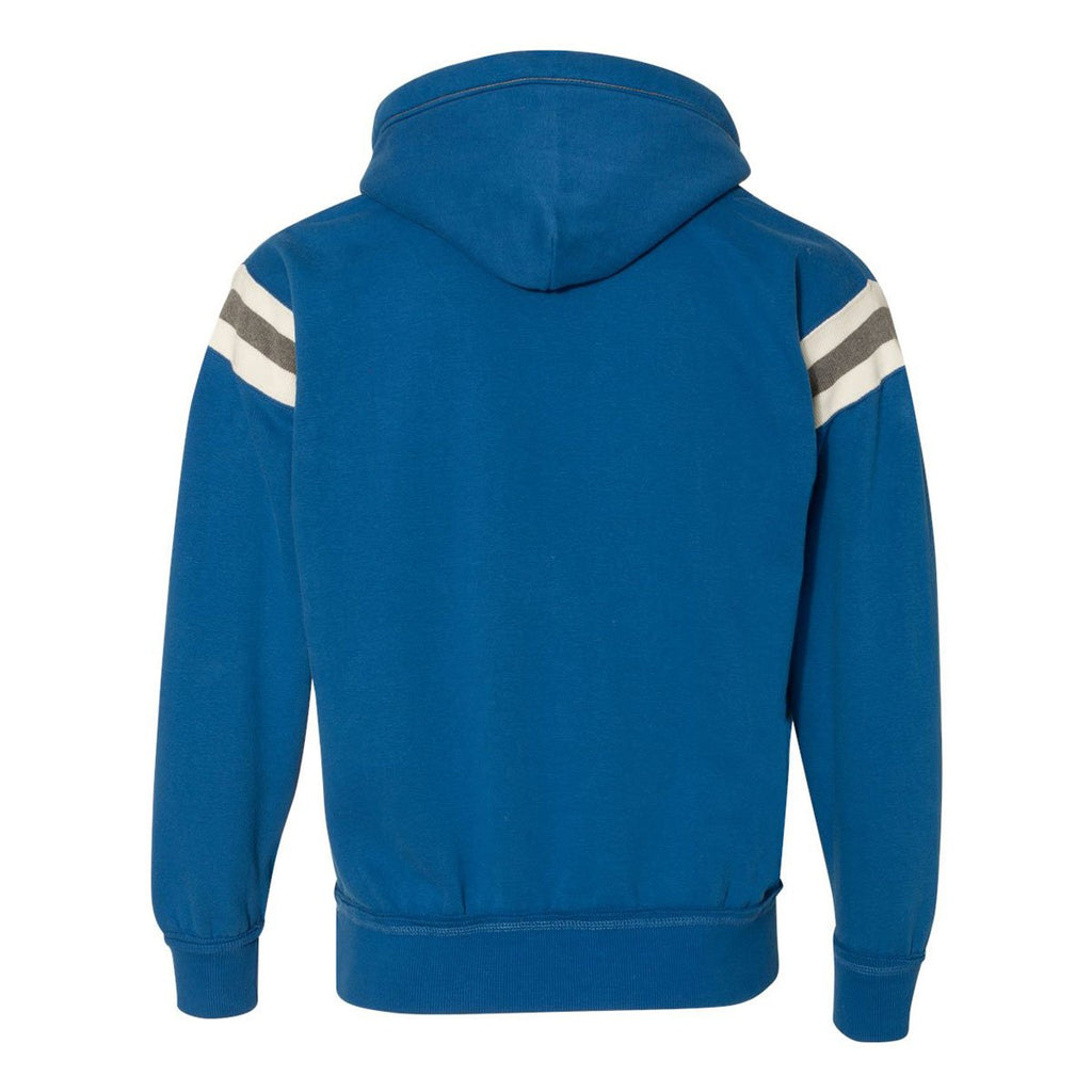 J. America Men's Vintage Royal Vintage Athletic Hooded Sweatshirt