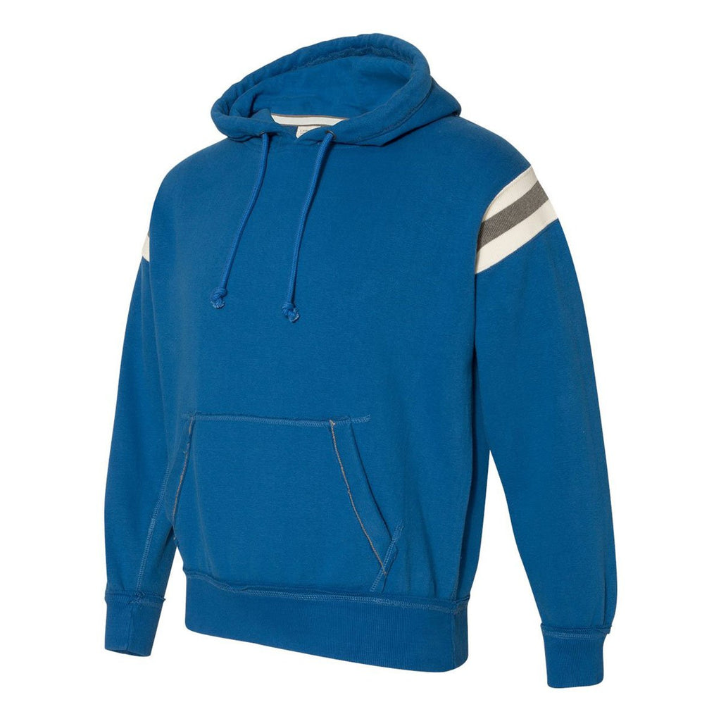 J. America Men's Vintage Royal Vintage Athletic Hooded Sweatshirt