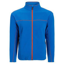 Landway Men's Electric Blue/Burnt Orange Montara Contrast Stitch Fleece Jacket