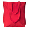 UltraClub Red Susan Canvas Tote