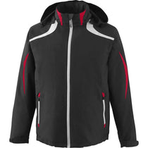 North End Men's Black Silk Impact Active Lite Colorblock Jacket