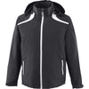 North End Men's Black Impact Active Lite Colorblock Jacket