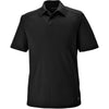 North End Men's Black Dolomite UTK Performance Polo