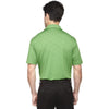North End Men's Valley Green Maze Performance Stretch Embossed Print Polo