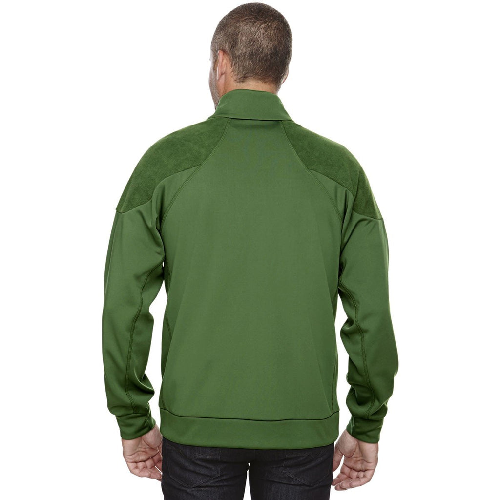 North End Men's Fern Evoke Bonded Fleece Jacket