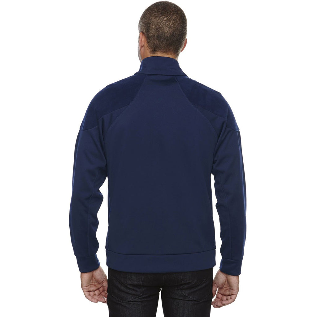 North End Men's Night Evoke Bonded Fleece Jacket
