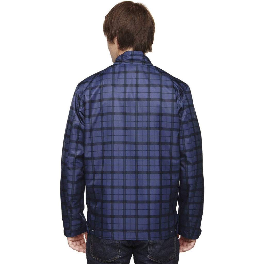 North End Men's Night Locale Lightweight City Plaid Jacket