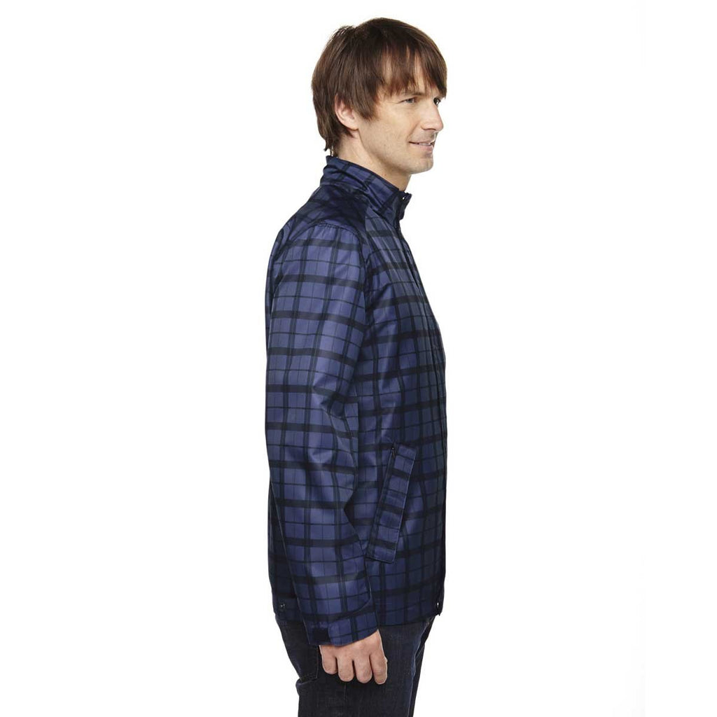 North End Men's Night Locale Lightweight City Plaid Jacket