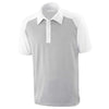 North End Men's Crystal Quartz logik Coffee Performance Polo