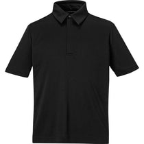 North End Men's Black Evap Quick Dry Performance Polo