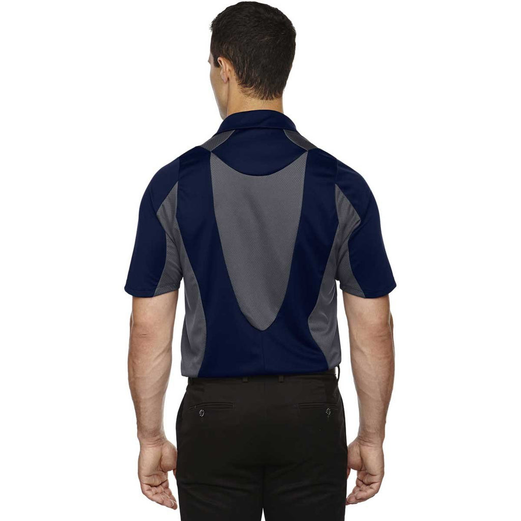 North End Men's Night Rotate Quick Dry Performance Polo