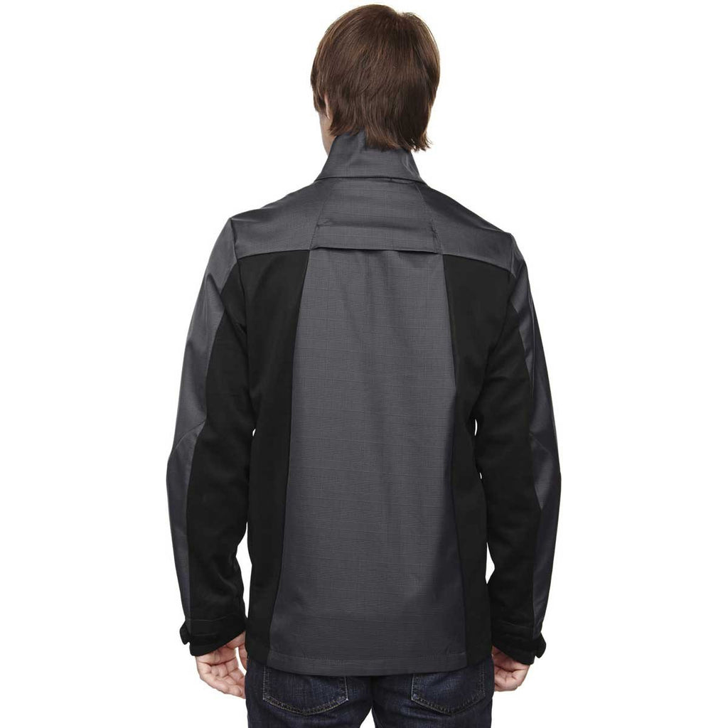 North End Men's Carbon Soft Shell Jacket with Heat Reflect Technology