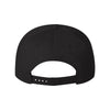 Valucap Black Five-Panel Twill Cap