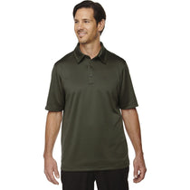 North End Men's Oakmoss Performance Polo with Back Pocket