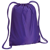 Liberty Bags Purple Boston Drawstring Backpack