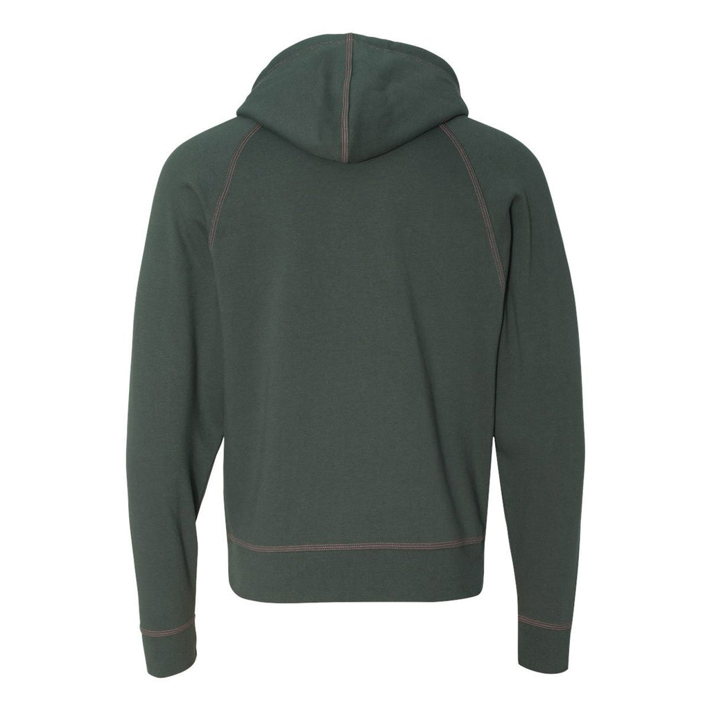 J. America Men's Neon Pink Shadow Fleece Hooded Pullover Sweatshirt