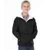 Charles River Youth Black Classic Solid Pullover