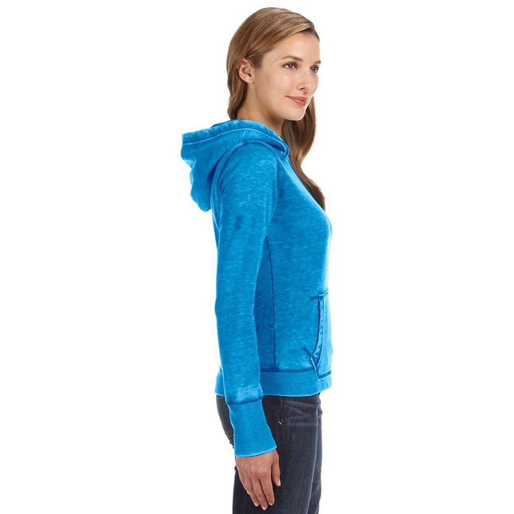 J. America Women's Oceanberry Ladies Zen Pullover Hood