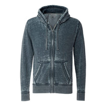 J. America Men's Navy Vintage Zen Fleece Full-Zip Hooded Sweatshirt