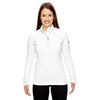 Marmot Women's White Stretch Fleece Half-Zip