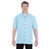 UltraClub Men's Wedgewood Cabana Breeze Camp Shirt