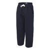 J. America Men's Navy Premium Open Bottom Sweatpants