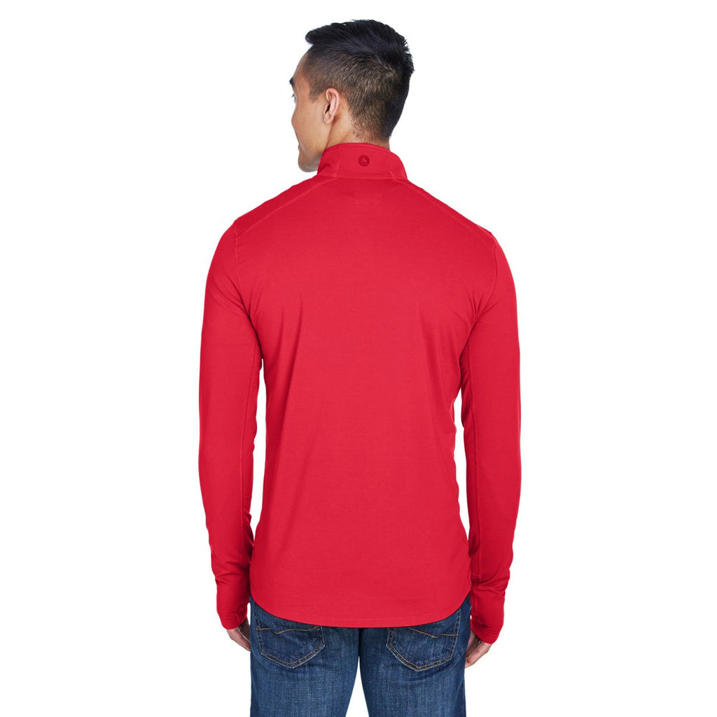 Marmot Men's Team Red Harrier Half-Zip