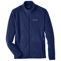 Marmot Men's Arctic Navy Rocklin Fleece Full-Zip Jacket