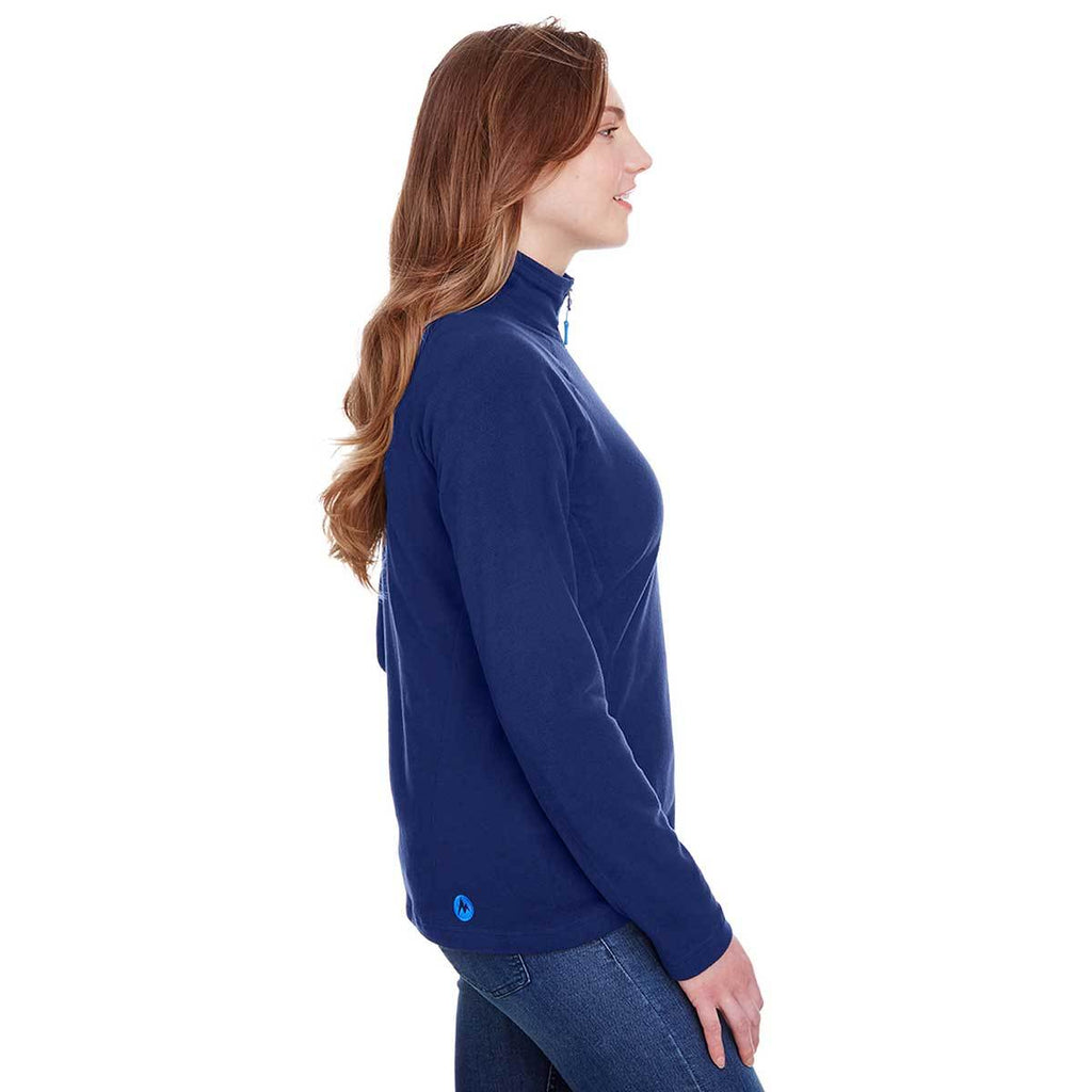 Marmot Women's Arctic Navy Rocklin Fleece Half-Zip