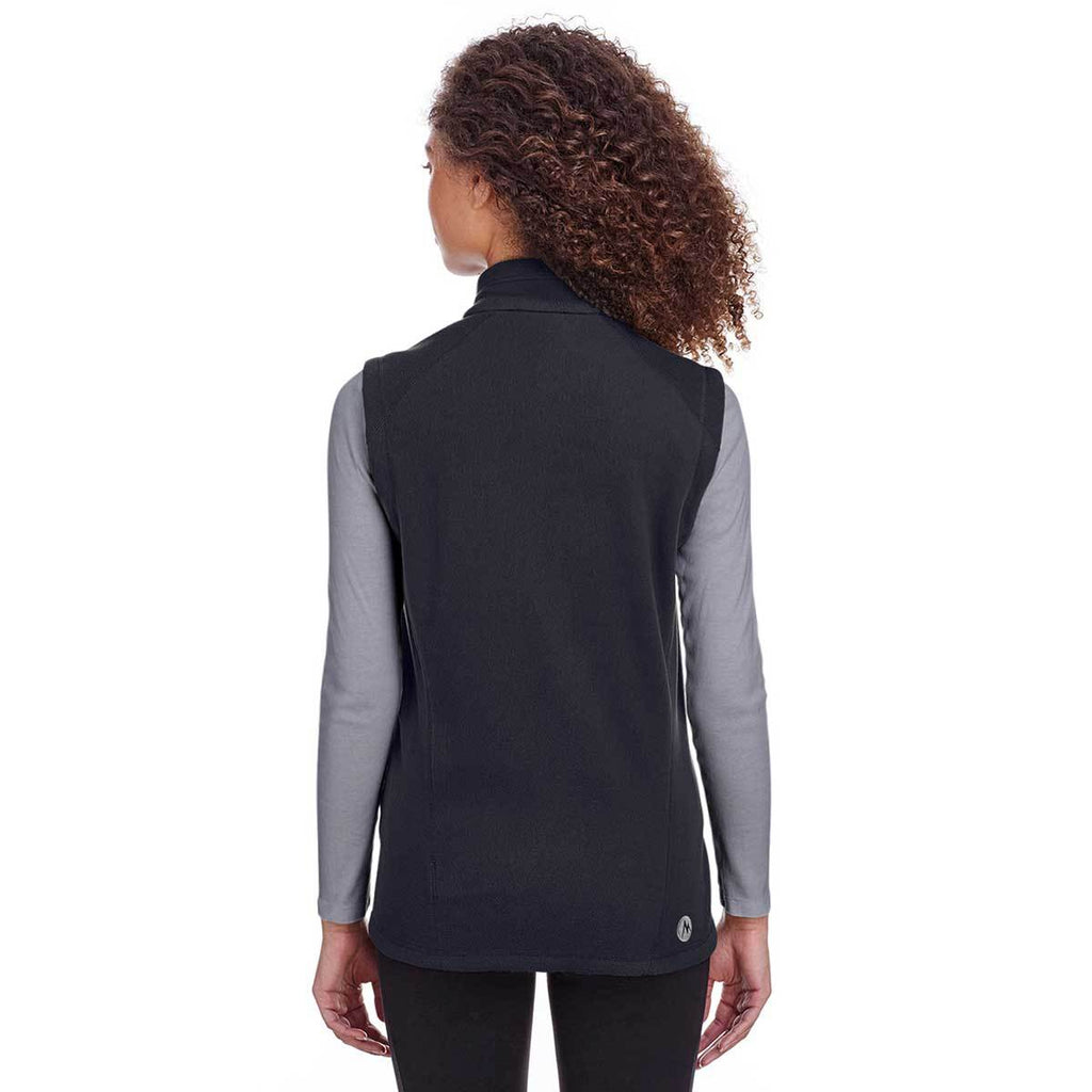 Marmot Women's Black Rocklin Fleece Vest