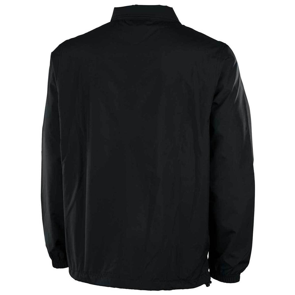 Charles River Men's Black/White Striped Sideline Jacket