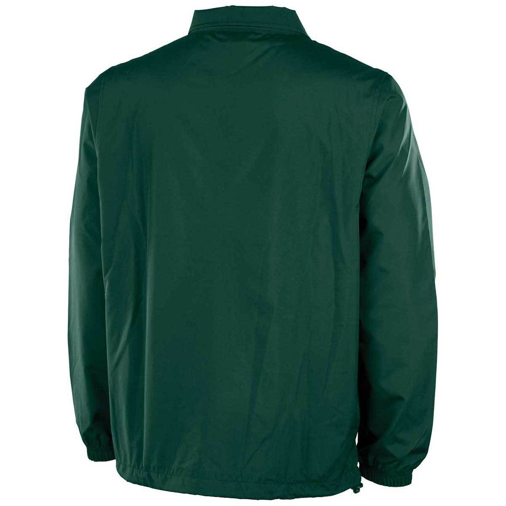 Charles River Men's Forest/White Striped Sideline Jacket