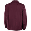 Charles River Men's Maroon/White Striped Sideline Jacket