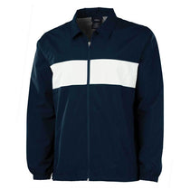Charles River Men's Navy/White Striped Sideline Jacket
