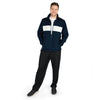 Charles River Men's Navy/White Striped Sideline Jacket