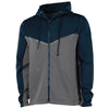 Charles River Men's Navy/Grey Seaport Full Zip Hoodie