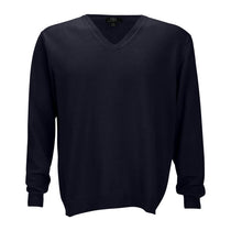 Vantage Men's Navy Clubhouse V-Neck Sweater