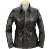 Burk's Bay Women's Black Hipster Field Jacket